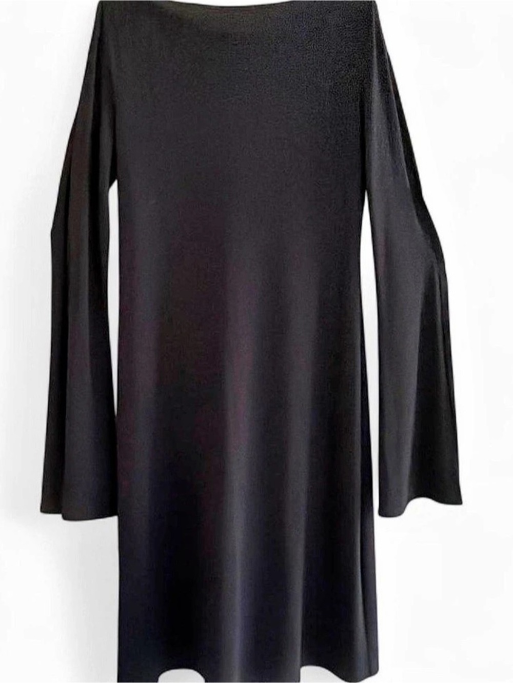 Laundry Bell Sleeve Mini Dress in Black Size 6 Like New